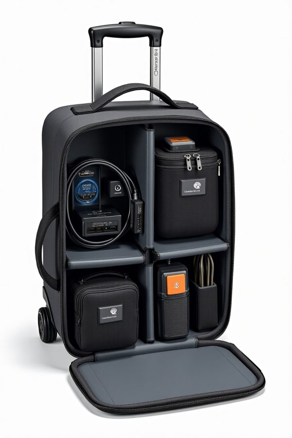 Cable and Battery Storage Caddy