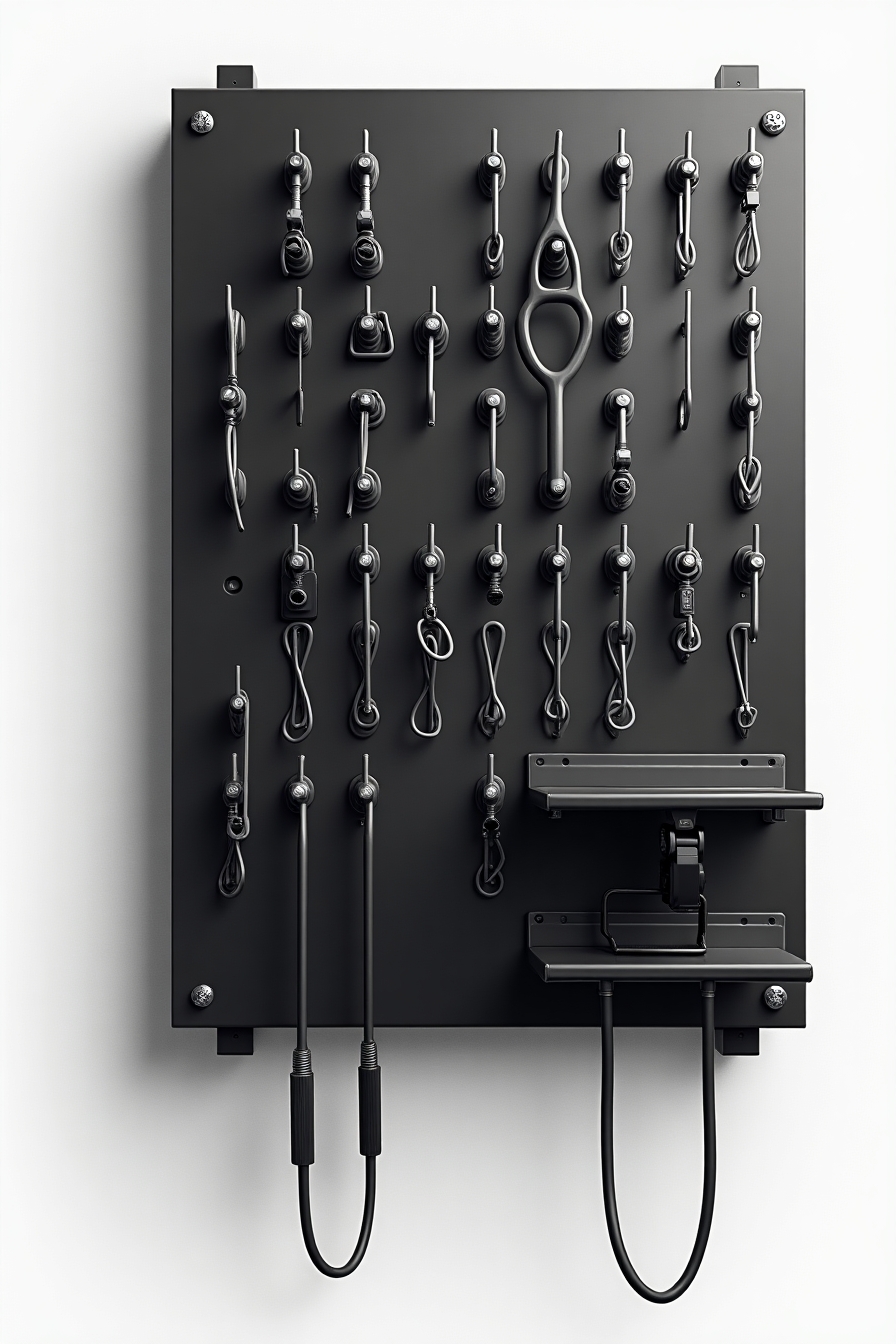 Wall-Mounted Accessory Panel